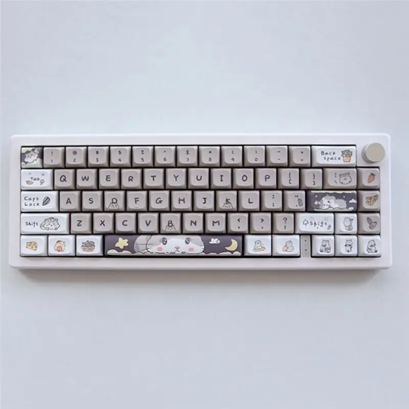 ABSL-132 Keys Keycaps Mechanical Keyboard Keycaps English Keycaps For61/64/68/84/87/96/98/104 Mechanical Keyboard