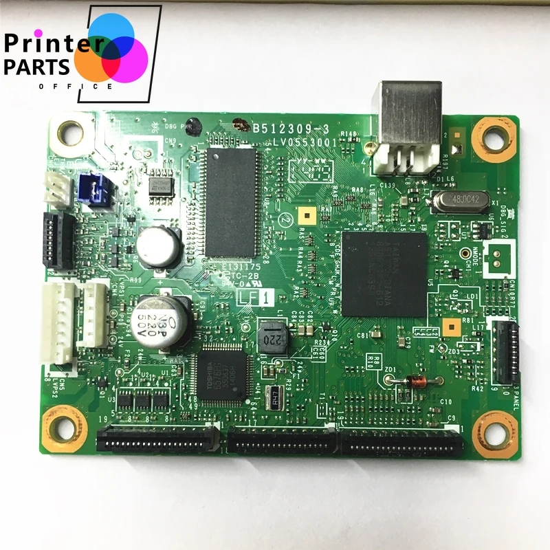 1pcs LV0727001 Formatter Board for Brother HL2130 2130 HL-2130 logic Board MainBoard Motherboard Printer Parts