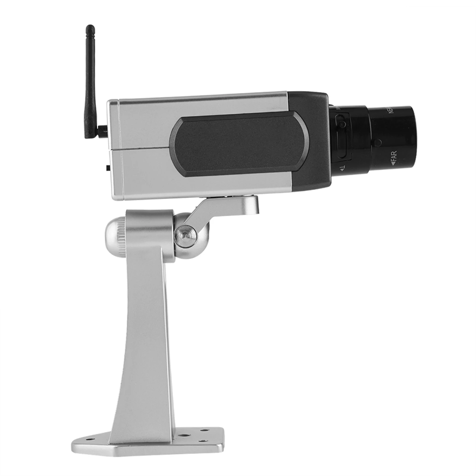 

ZK40 Bullet Dummy Fake Surveillance Security Camera Auto Movement Dummy Camera for Indoor & Outdoor