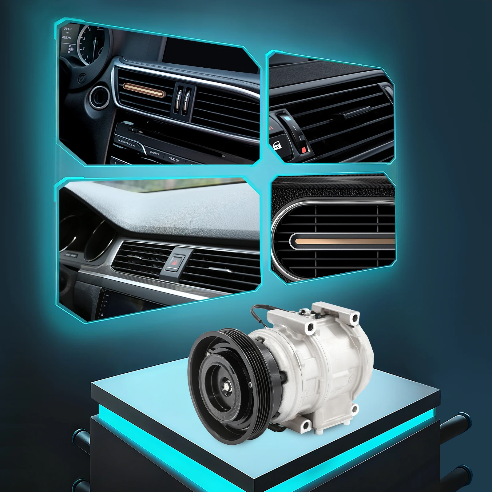 A/C Compressor, Ac …