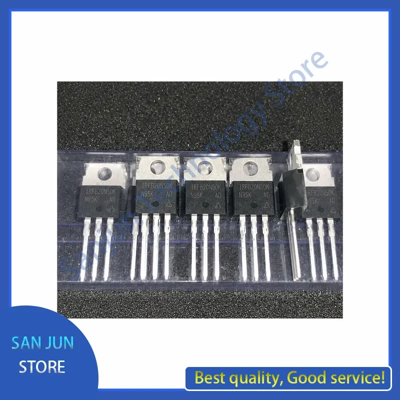 10pcs  New Original FB20N50K IRFB20N50K IRFB20N50KPBF TO-220 N-channel 500V 20A MOS FET
