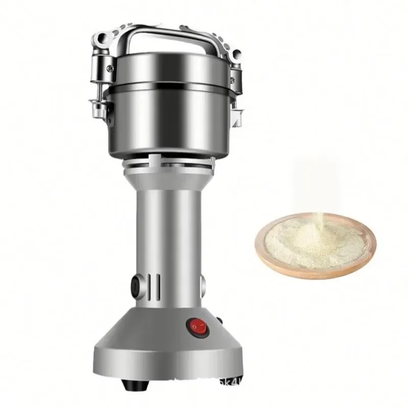 Small Electric Dry Grain Grinder All-Purpose Flour Mill for Coffee Powder and Other Ingredients Dry Grain Grinder Machine