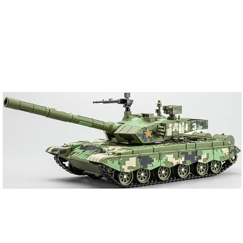 1: 32 alloy T99 tank model,military armored vehicle,simulated sound and light car toy,wholesale