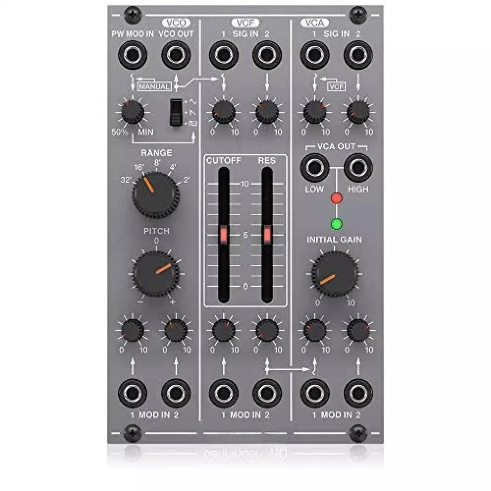 110 VCO-VCF-VCA Legendary Analog Synthesizer, Module Oscillation Pulse