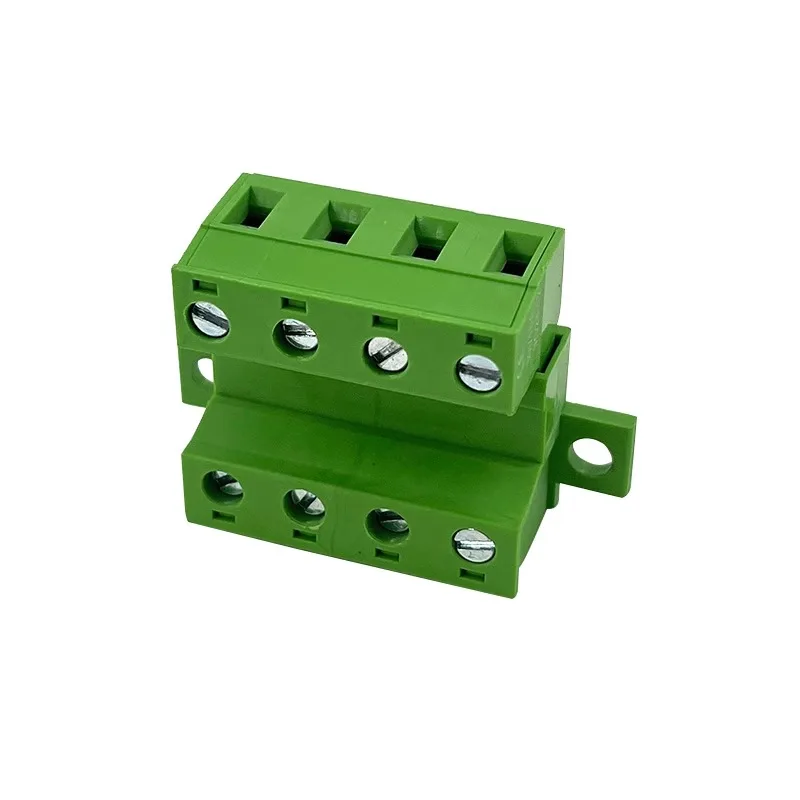 

5pairs pitch 7.62mm Solderless aerial docking panel installation fixed terminal block K2EDGRKS-7.62MM male and female