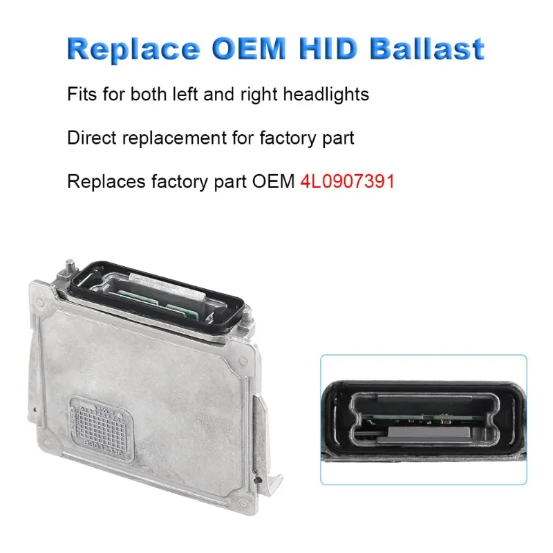 Xenon Headlight Ballast Control 6G 4L0907391 89034934 For BMW 1 SERIES E81 E87 E82 E88 For Volvo S60 XC60 XC90 For Peugeot 508