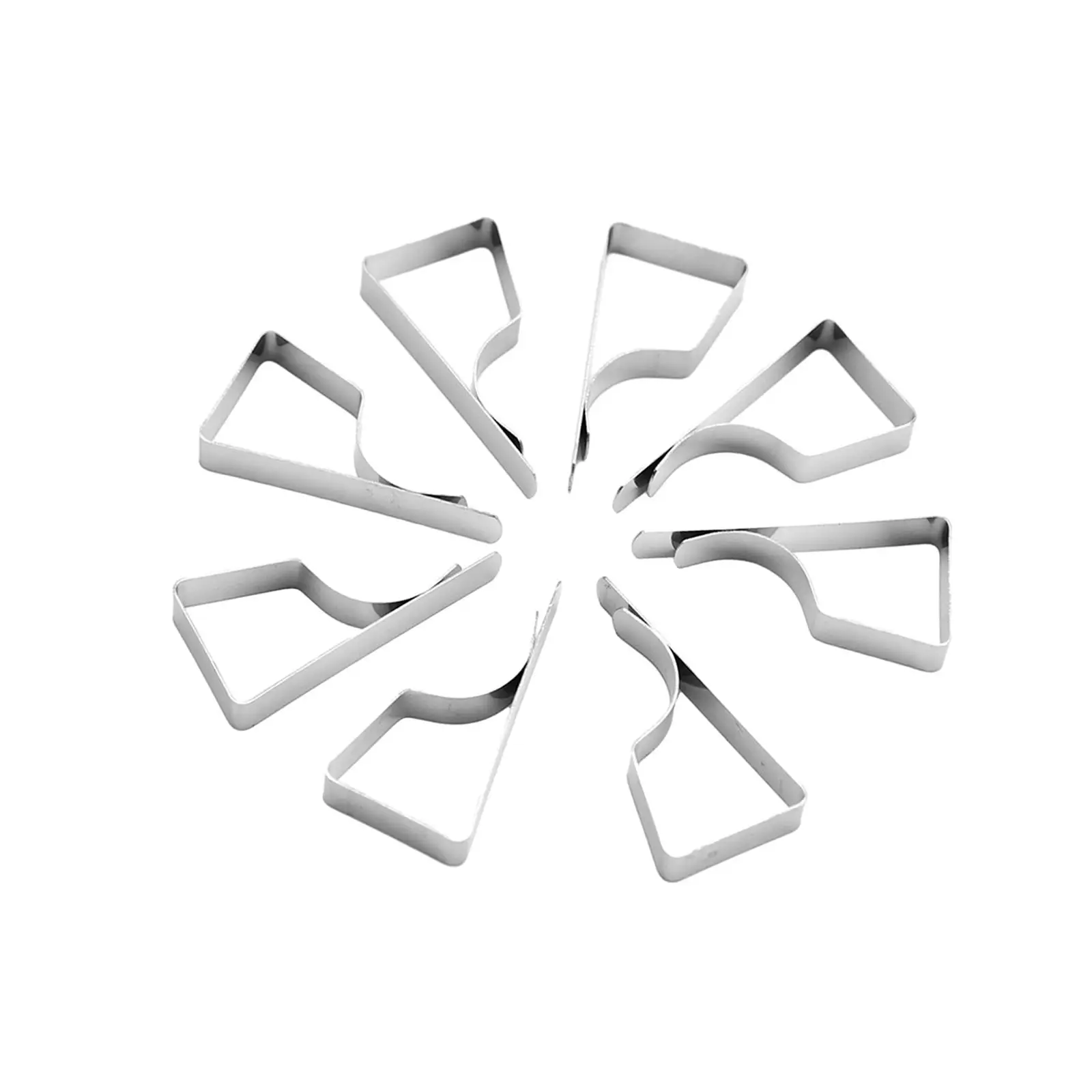 8x Tablecloth Clips Table Cloth Holding Clip Metal Tablecloth Clamps for Indoor Tables Dining Tables Outdoor Tables Home Wedding