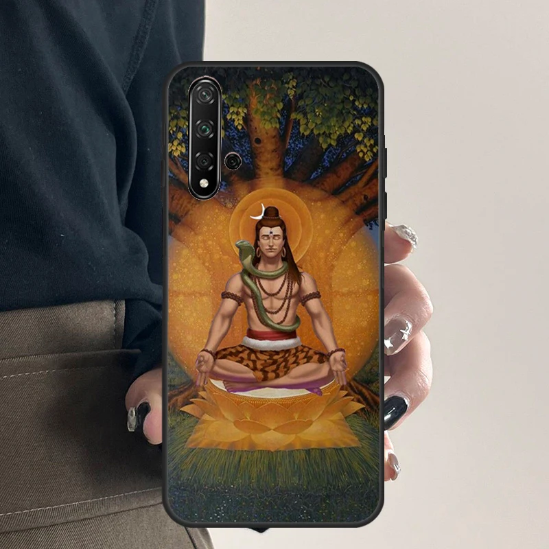 God Diety Hindu Ganesha Shiva Case For Huawei Mate 60 Pro P60 P40 P30 P20 Lite Nova 5T 3i 8i 11i 9 10 SE Y60 Y61 Y70 Y90