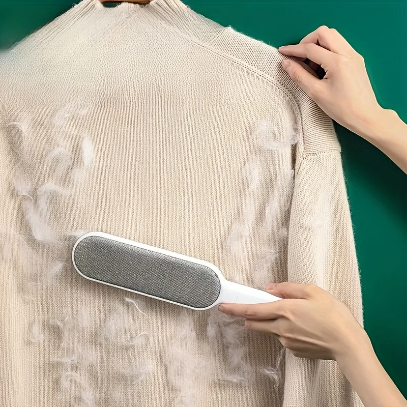 9/3-Piece Set of Reusable Electrostatic Hair Removal Brushes, Clothing and Home Hair Cleaning Tools, Pet Hair Sticky Roller, Gentle on Fabrics, Removes Pet Hair and Dust, Electrostatic Hair Removal Brush, Cleaning Tool, Designed for Manual Electrostatic Cleaning, Suitable for Furniture, Bedding, Etc., Halloween, Christmas Gifts