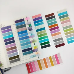 KindFuny 1440pcs Transparent Sticky Note Self-Adhesive BookMarker Annotation Reading Post It Book Tab Kawaii Cute Stationery