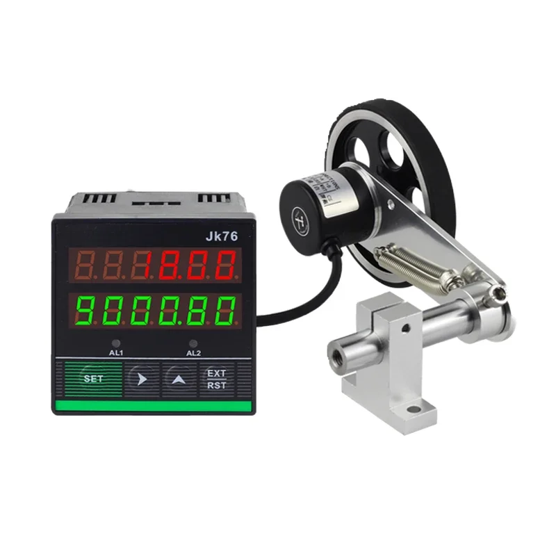 Metre Counter JK76 High Precision Roller Electronic Digital Display Edge Banding Machine, Counter, Encoder Controller