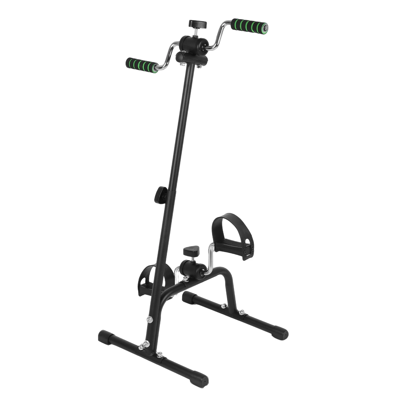 

Foldable Stationary Bike 220 Lbs Weight Capacity Elderly Home Pedal Exercise Bike Adjustable Fitness Equipment for Seniors