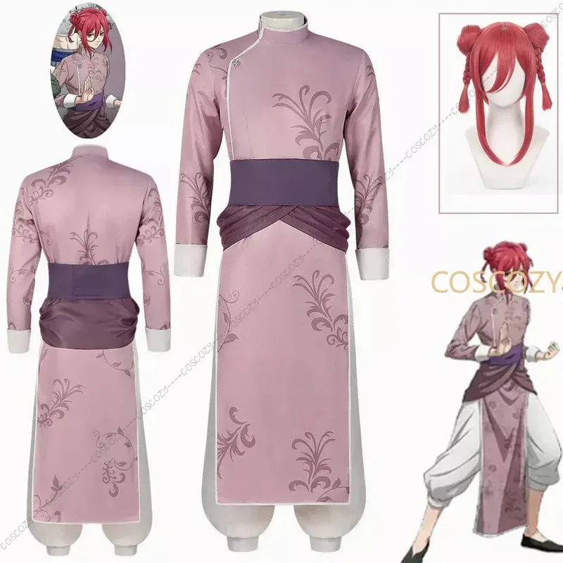 qq023Anime Blue Lock Chigiri Cosplay Costume Suits Wig Soft Cheongsam Pants China Kung Fu Tang Suit Halloween Party Gift Outfit