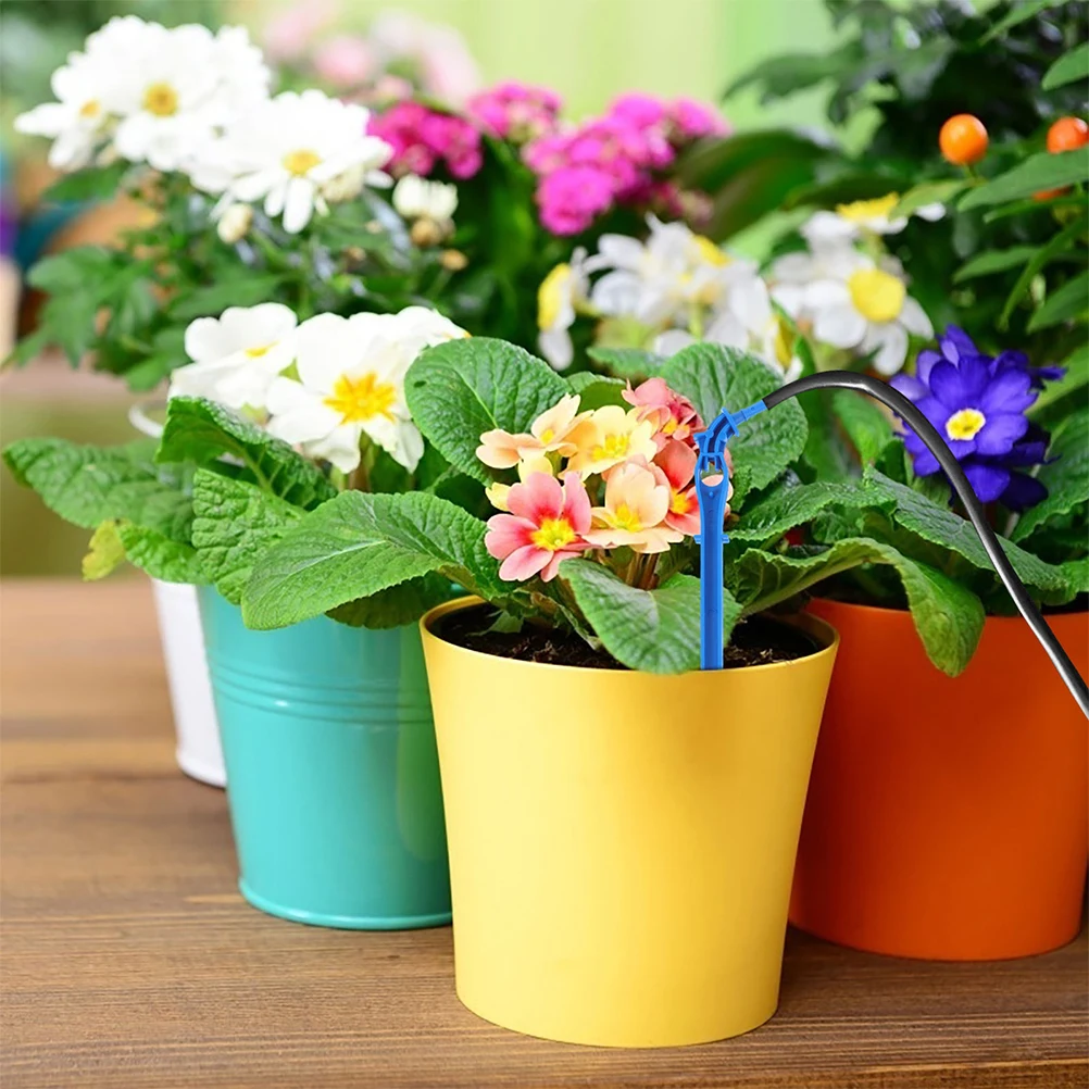 

50pcs Irrigation Emitters Accessories Micro Sprinkler Garden Watering System Tubing Nozzle for Agriculture Potted Plants Drip