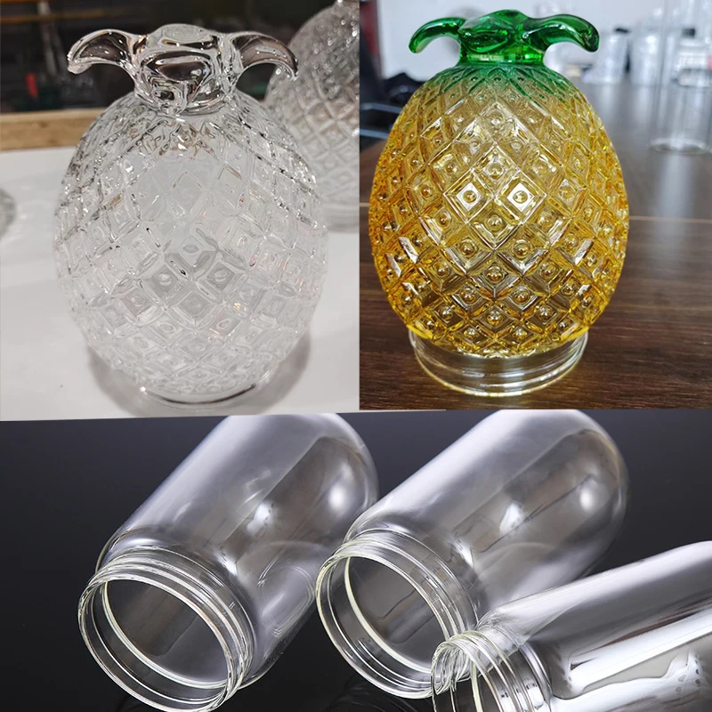 Pineapple Gravity Hookah Accessories Shisha Set General Type Heat Resistant Borosilicate Glass Hookah Glass Cover