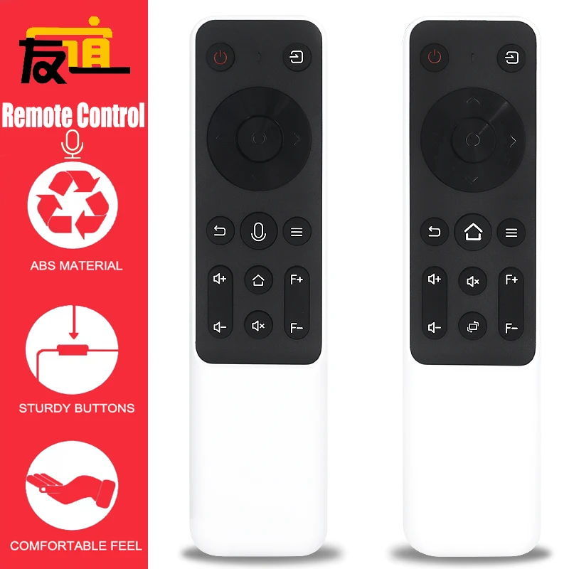 

Voice Remote Control for TOPTRO, RegalSanki, Wanlida, Kexianke RD-828/615, Changhong, Qiyiguo 1080P Portable Projectors