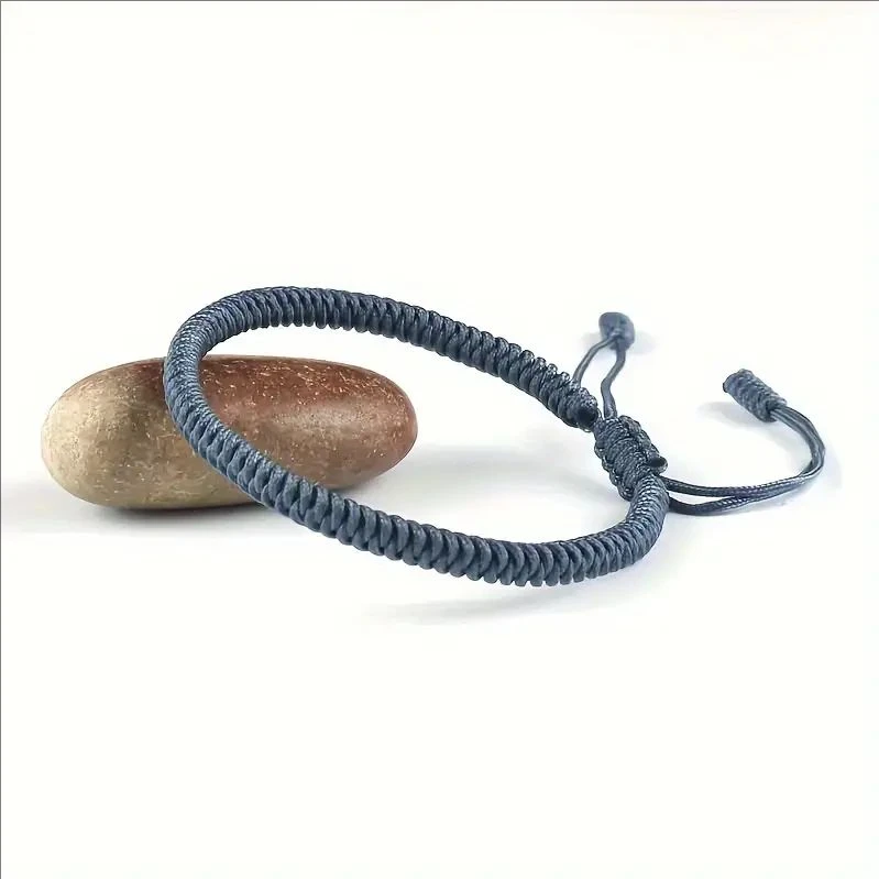 Tibetan Buddhist Bracelet Lucky Handmade Braided Adjustable King Kong Knot Red Thread Charm Bracelets for Women Men Couple Lover