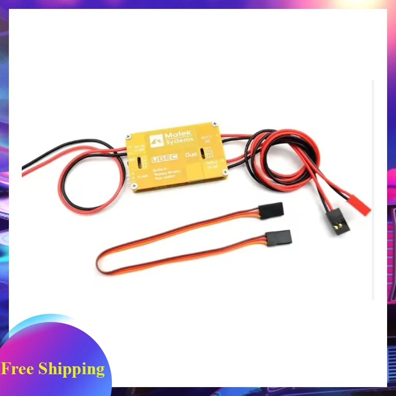 Matek System UBEC DUO 4A 5V~12V & 4A 5V For RC Quadcopter RC Airplane RC Multicopter UBEC Power Model