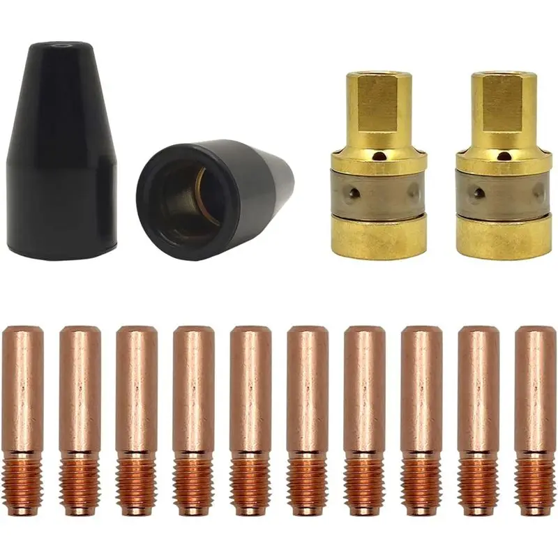 

Mar.Flux Core Gasless 0.9Mm Nozzle Tips Kit,For Miller For Millermatic Welder 135 140 175 For Hobart Handler 120 125 135 140