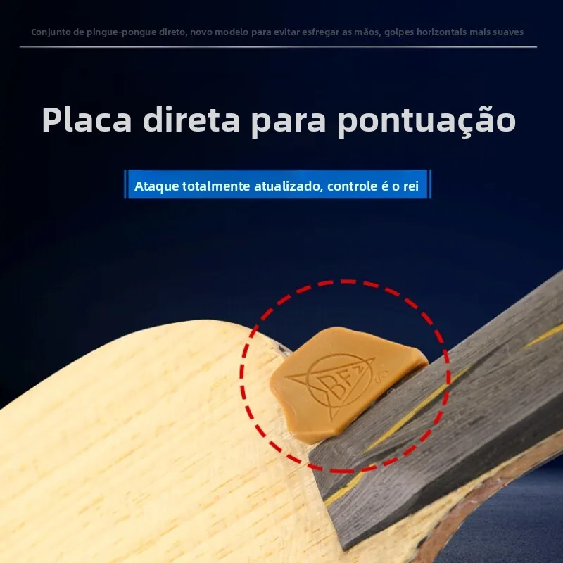 スポーツ卓球パドルセット耐摩耗性滑り止めスムーズな水平攻撃ストレートボード卓球の良きパートナー