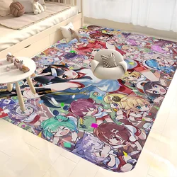 Hololive Room Mats Cheaper Anti-slip Modern Living Room Balcony Printed Welcome Rug