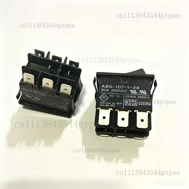 One A8g-107-1-24 20a High Current Ship-shaped Switch 6-pin 2-position Printer Power Switch