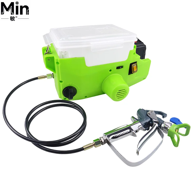 Powered Cordless Backpack Paint Sprayer Professional Spray for Wall Door Furniture Painting Laboratory Experiment