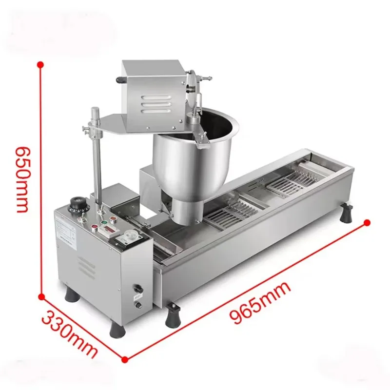 New Best Commercial Automatic Mini Donut Maker with Temperature-Adjustable Feature Easy to Operate for Efficient Baking