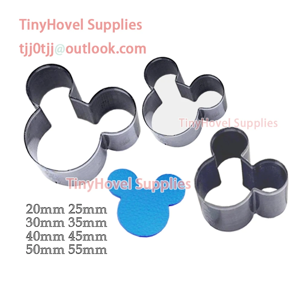 20mm-100mm mouse Steel Rule Die Cut, Steel Cutting Mold for Leather, Steel Punch -Cutter for leather crafts (NB037)