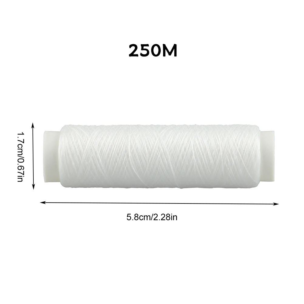 0.2mm 250m FTK Elastic Nylon Bait Fishing Line Thread Sea Fishing Tying Material Per Spool Stretchy Invisible Sea Fishing Lickle