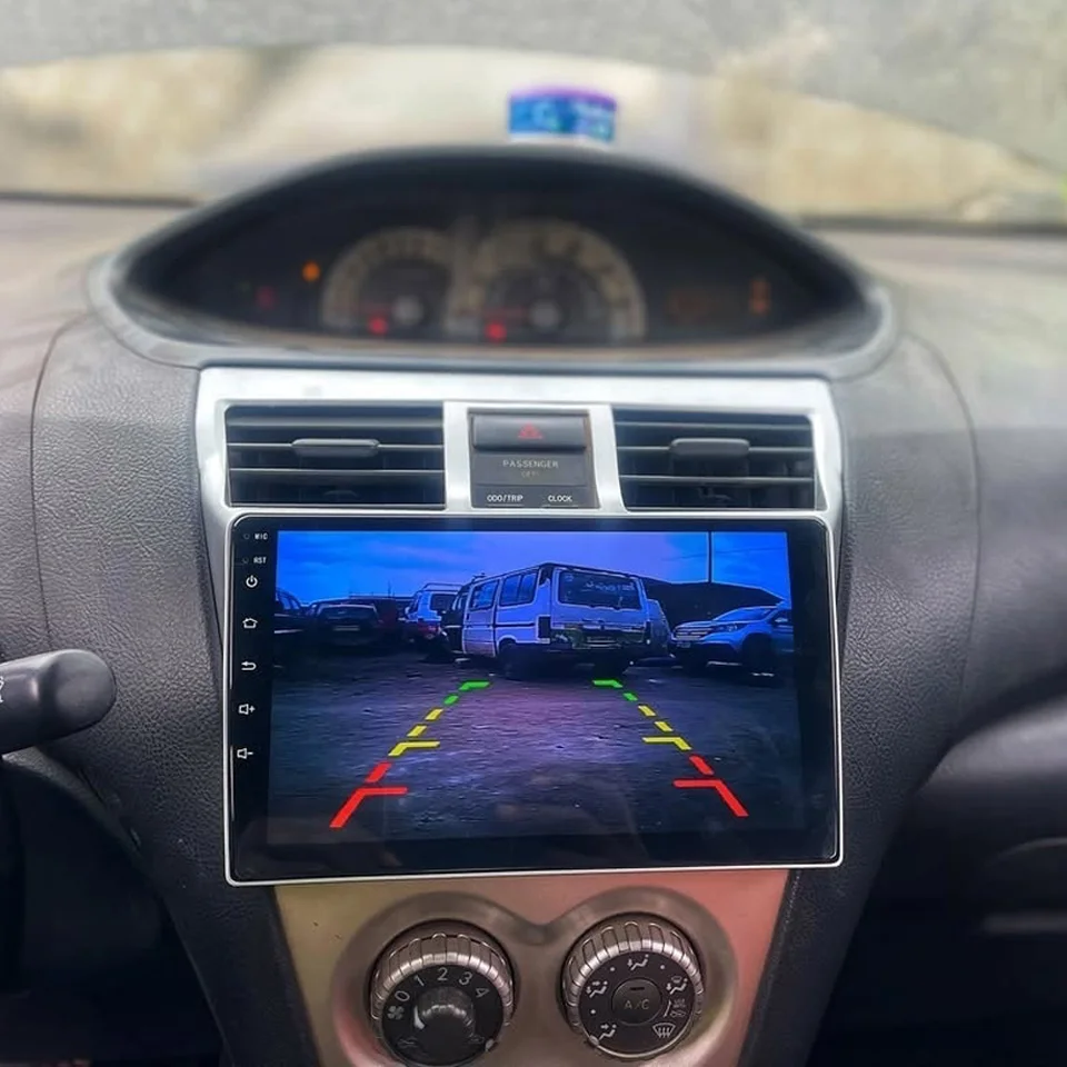 Android 14 Auto Car Radio For Toyota Vios Yaris 2007 2008 2009 2010 2011 2012 2013 GPS Navigation Multimedia Player DVD Cassette
