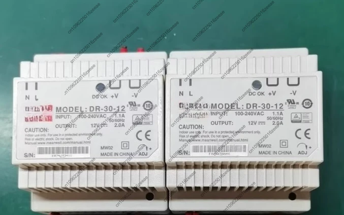 

1 шт. рельсовый источник питания DR-30-12 12 В 2,0 А, протестирован нормально
