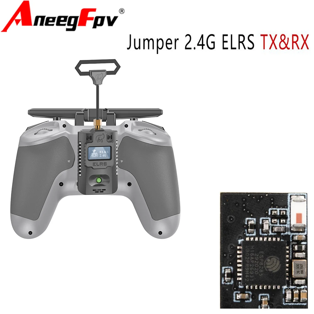 Jumper 2.4G ELRS 3.5V-6V TX  Module AION NANO T-PRO / ExpressLRS ELRS AION-RX-MINI Receiver For RC Airplane FPV Drone