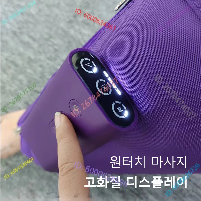 العجل مدلك الساق موجة الهواء مدلك الساق وسادة هوائية كهربائية ضغط الهواء الاهتزاز مدلك الساق #4