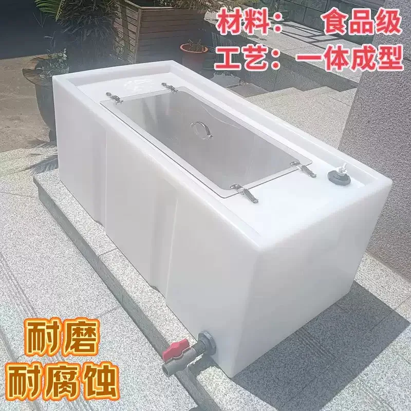 Car Live Fish Box Food Grade Horizontal Aquaculture Transportation Fishing Fish Thickening Outdoor Hard Shell Fishing Box