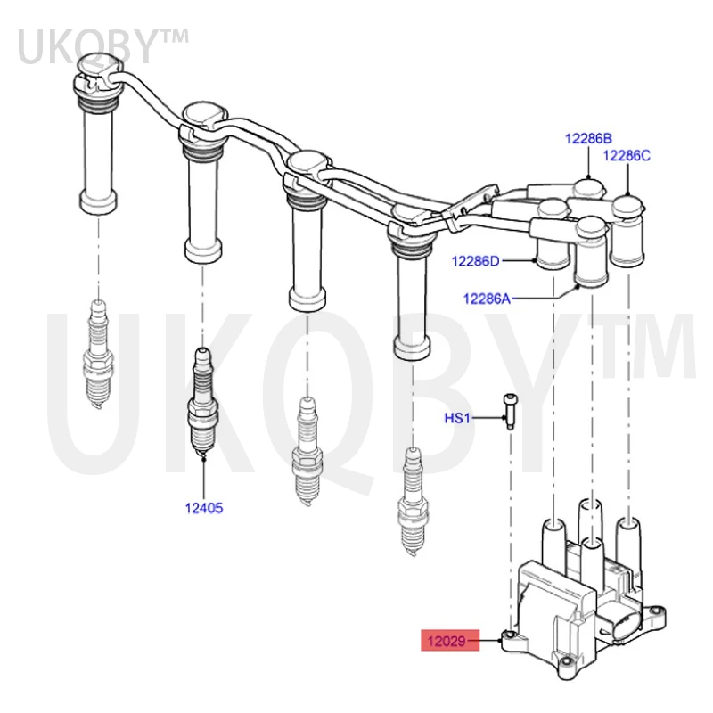 apply Fo rd Fi es ta Mo nd eo 2.0 05 Small plug-in engine starter base 4S7G12029AB