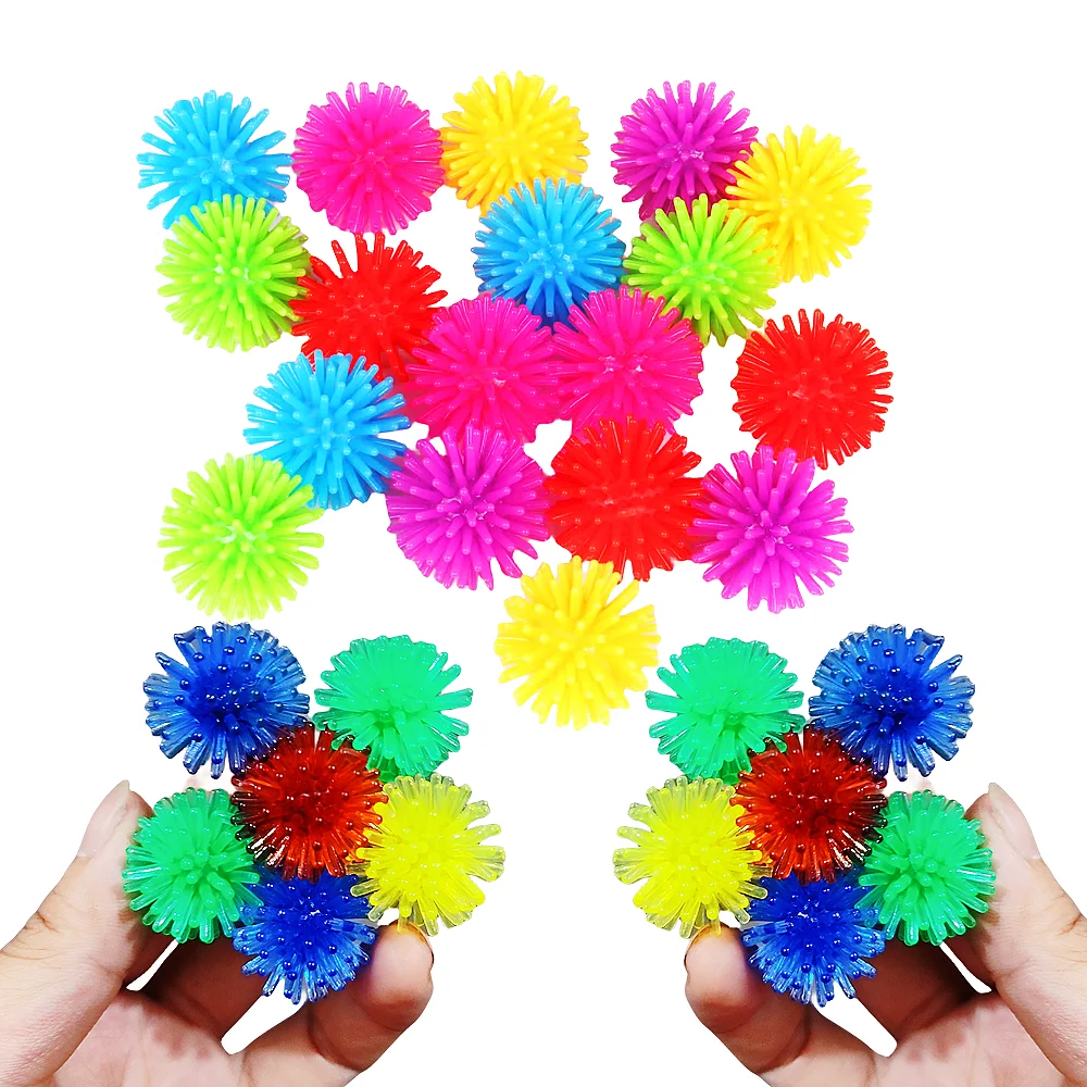 20/30/50 sztuk 2.5mm plastikowe miękkie kulki Bayberry jeż zabawki antystresowe dla dzieci upominki na przyjęcie urodzinowe Goody wypełniacz worków nagroda prezent