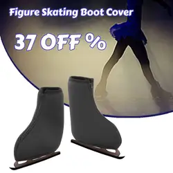 Botas para patines artísticos, Protector de neopreno, cubrezapatos, cubiertas para patines de hielo, cubiertas para botas, Protector con cremallera para niños y adultos, 2 uds.