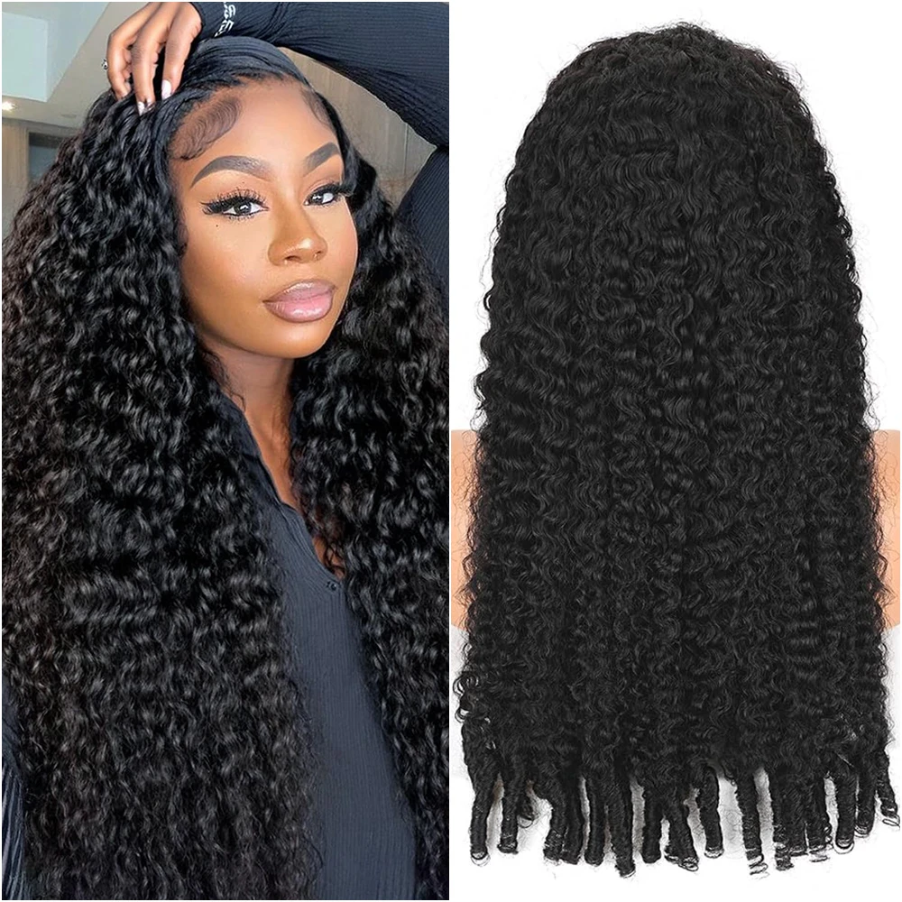 38 40 Inch Transparent 13x4 13x6 Burmese Curly Hair Wigs for Women Long Deep