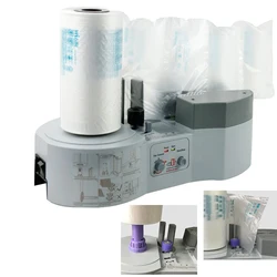 1450W Automatic Filling Air Cushion Packaging Machine Bubble Bag Machine Air Column Bag Inflator Cushion Bag Air Pillow Bag