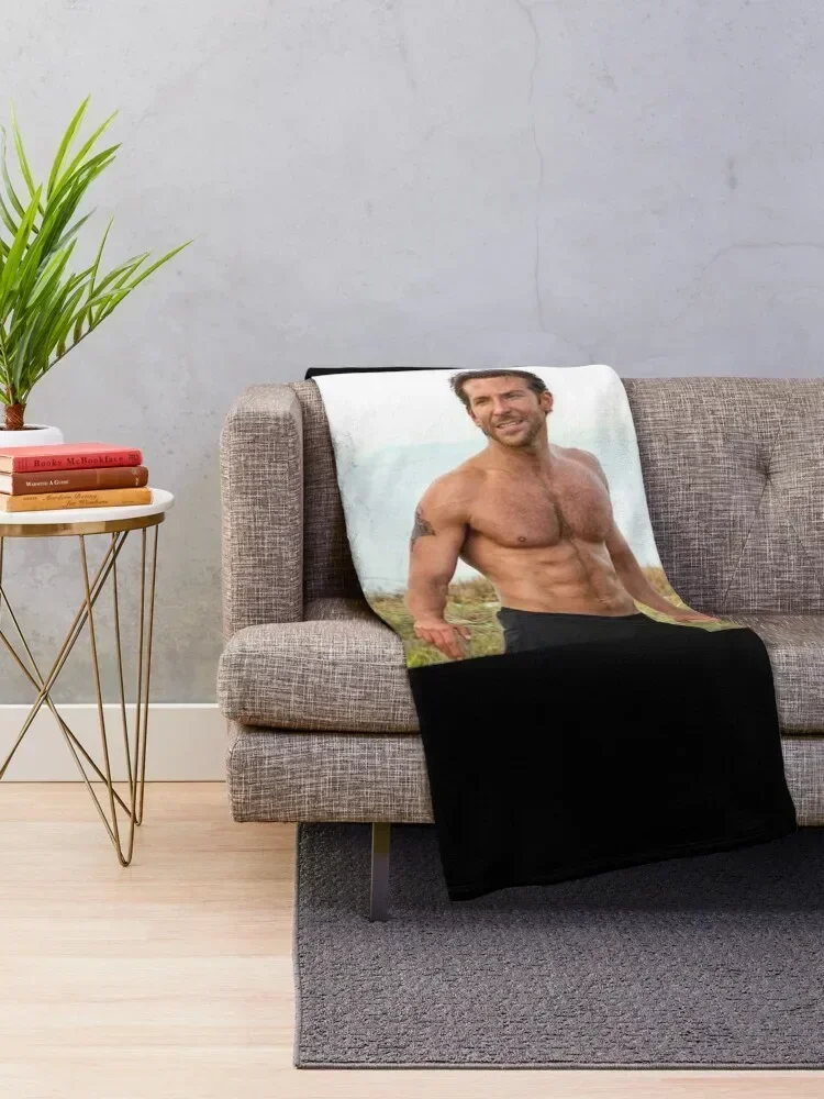 BRADLEY COOPER Actor Throw Blanket Stuffeds Kid'S christmas decoration Decorative Throw Blankets