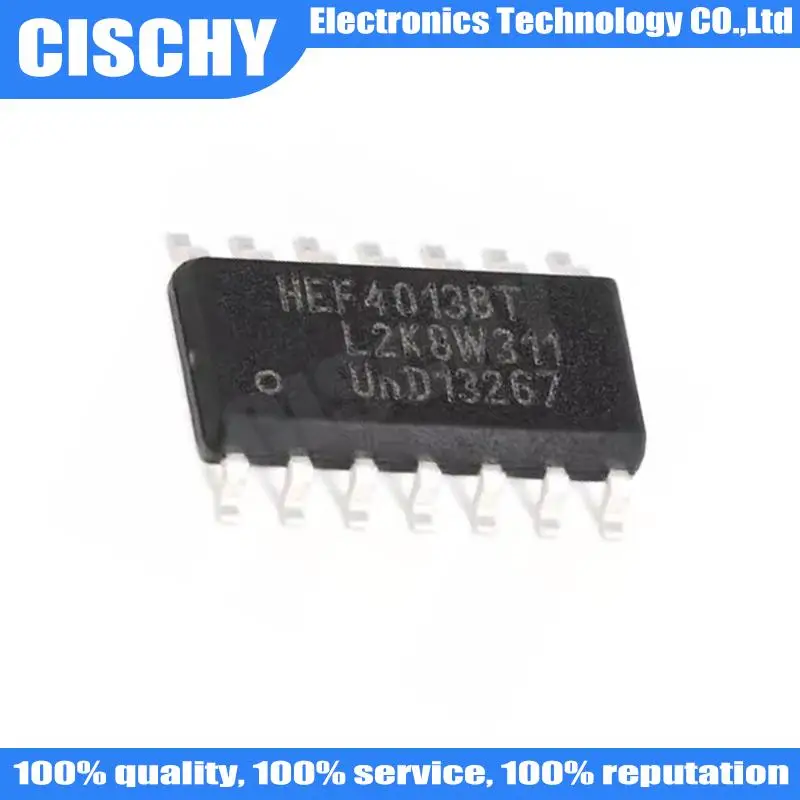 10pcs/lot HEF4001BT HEF4001 HEF4013BT HEF4013 HEF4027 HEF4027BT HEF4069 HEF4069UBT SOP-16  In Stock