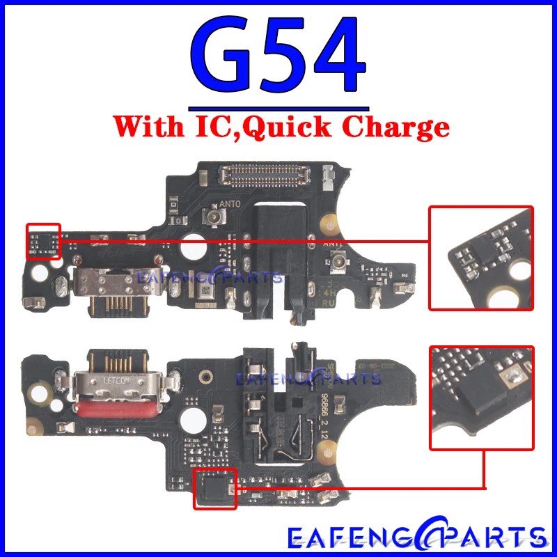 Usb Dock Charger Connector Ports for Motorola Moto G13 G23 G53 G73 G04 G14 G24 Power G34 G54 G64 G84 Charging Board Module Flex