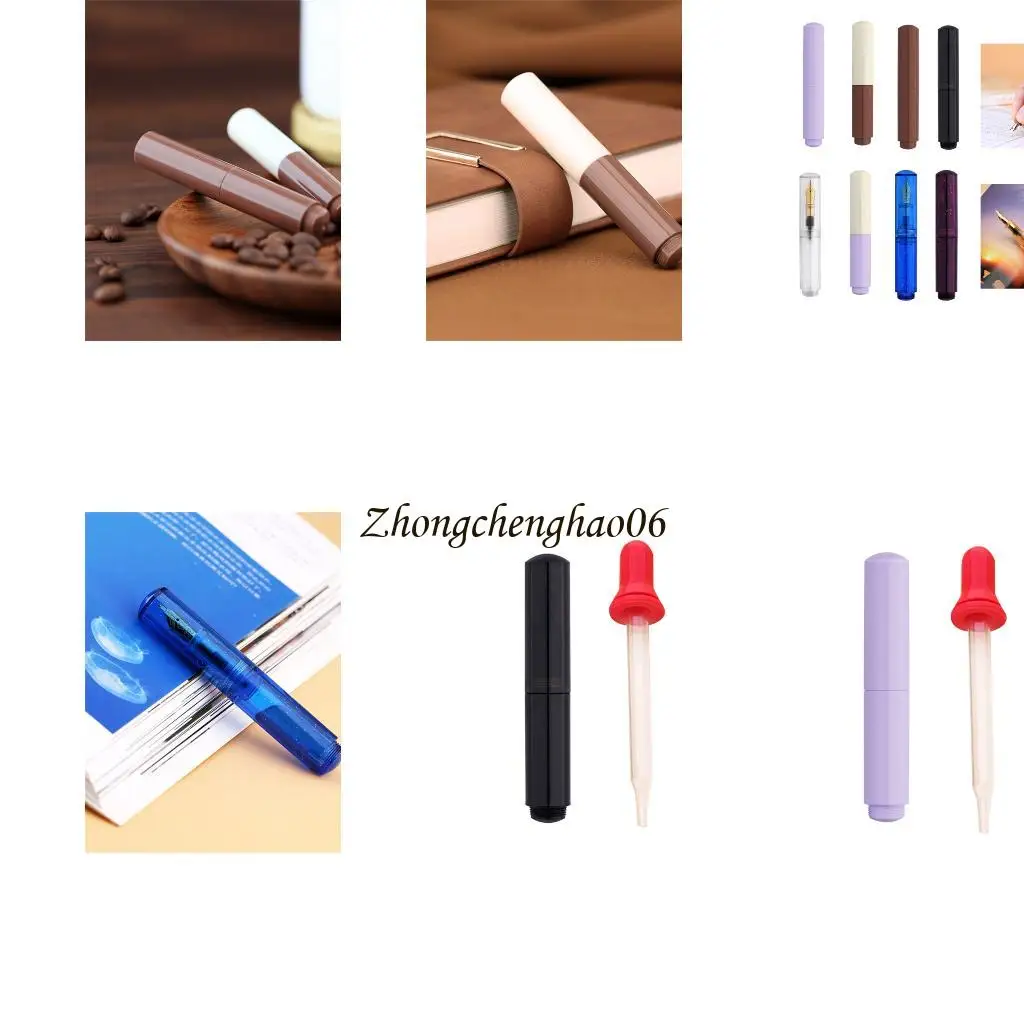 

Clear Fountain Pen Small Pen Travel Pockets Pen Calligraphy Pen 601F