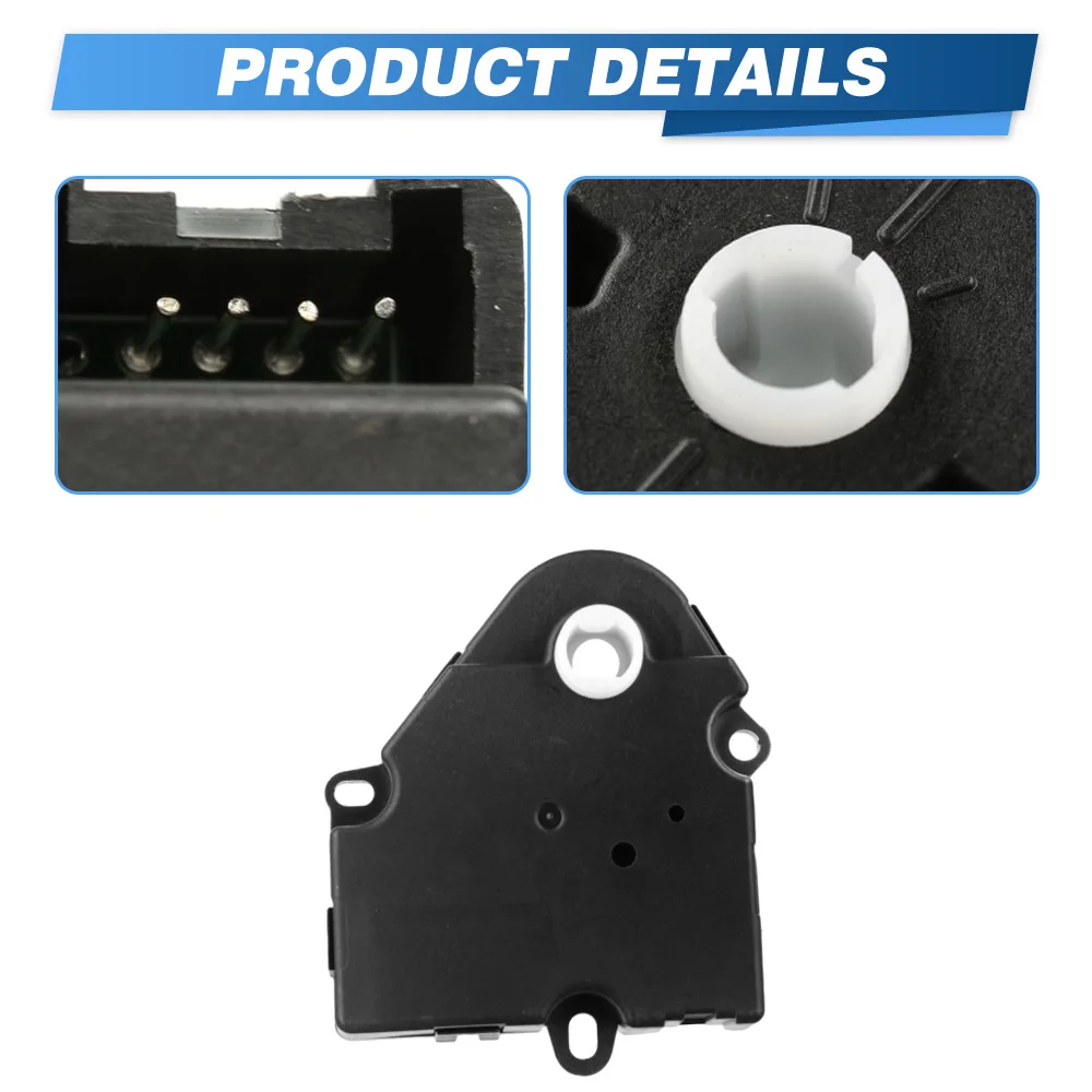 

Привод двери смеси обогревателя HVAC, 4-контактный для Buick LeSabre Pontiac Bonneville, ручной привод основного режима 2000-2005 гг. 604147 89018378