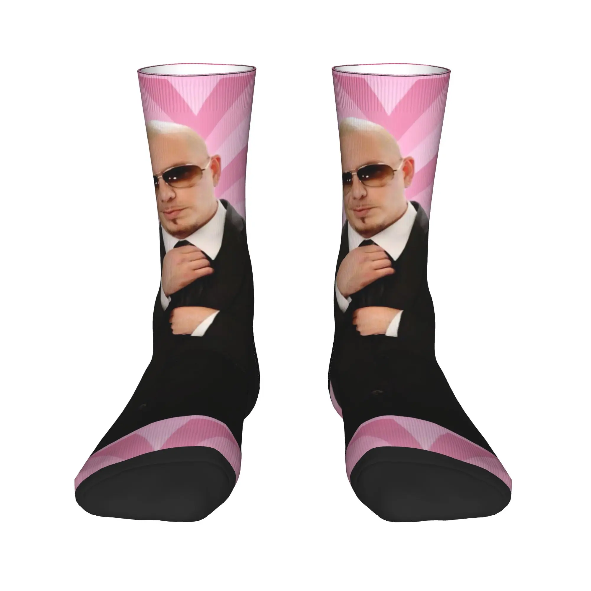 Mr Worldwide Pitbull Socks Spring  Stockings Leisure Women Men Soft Breathable Socks Design Climbing Anti Sweat Socks