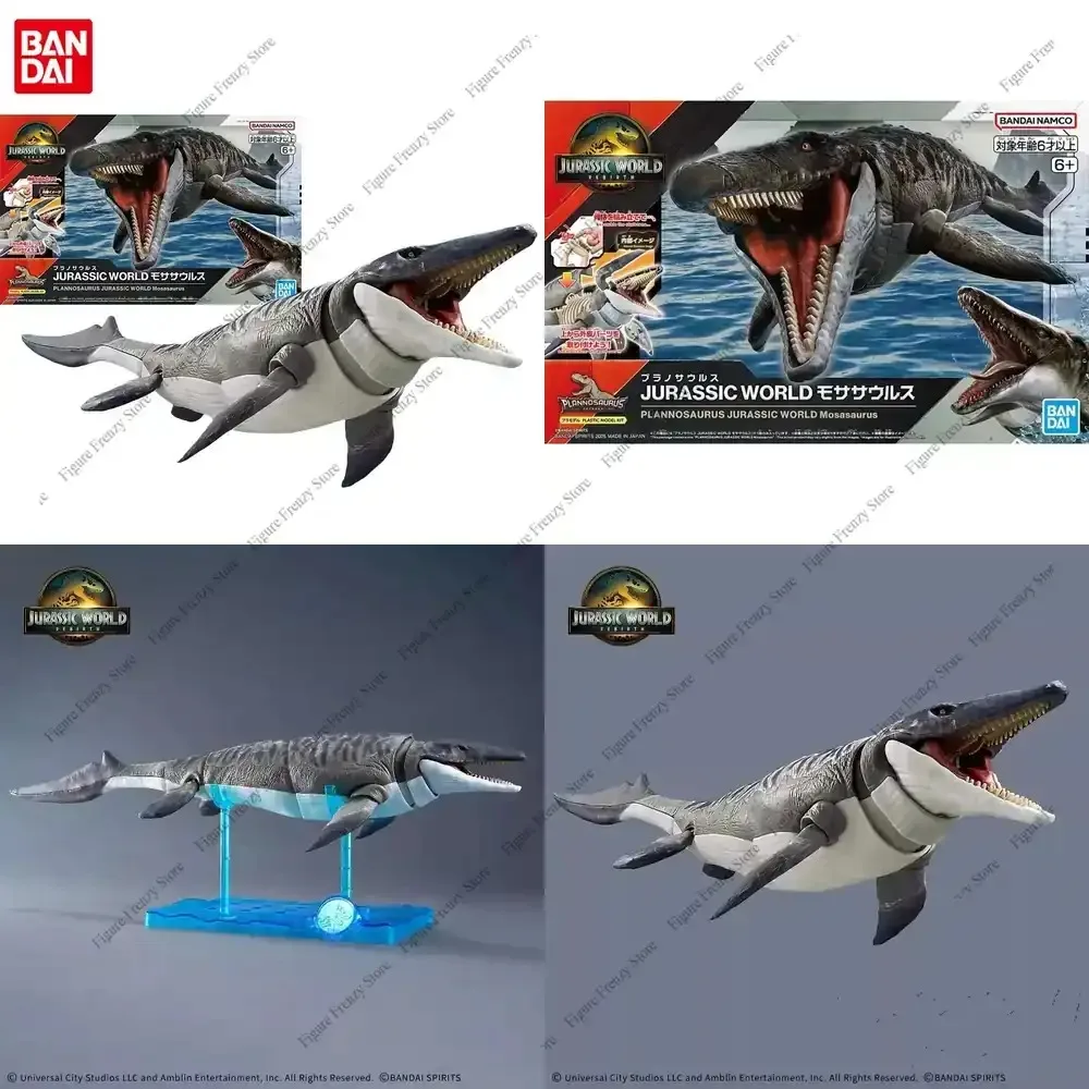 

Специальное предложение: Оригинальная фигурка Bandai JURASSIC WORLD Mol Kit, аниме-фигурка скелета мозазавра, коллекционные игрушки, подарки