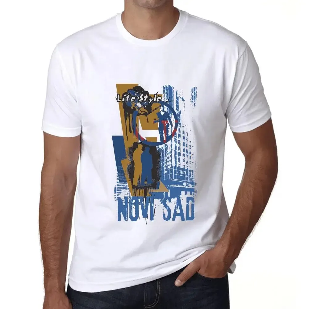 

Men's Graphic T-Shirt Novi Sad Lifestyle Eco-Friendly Limited Edition