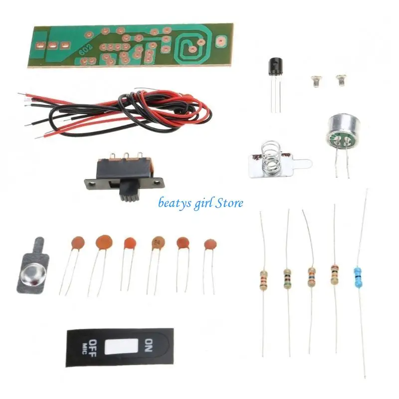 

C7AB Wireless Microphone FM Training Electronics Production Parts DIY