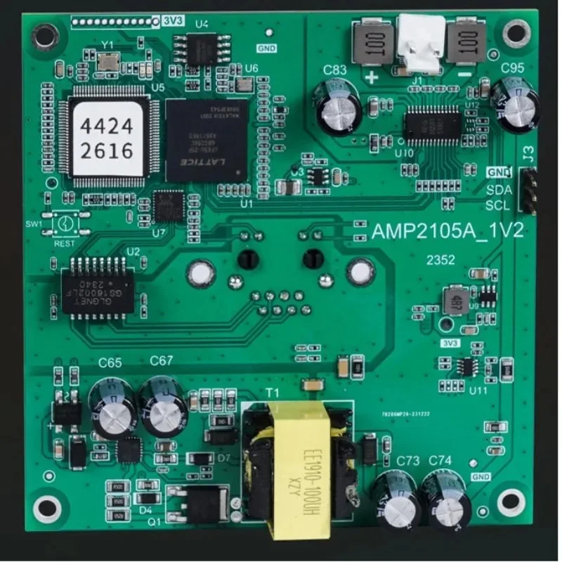 AES67 DT Power Amplifier for BPTL Mono Class D Amplifier Network Audio Transmission Analog Audio Output